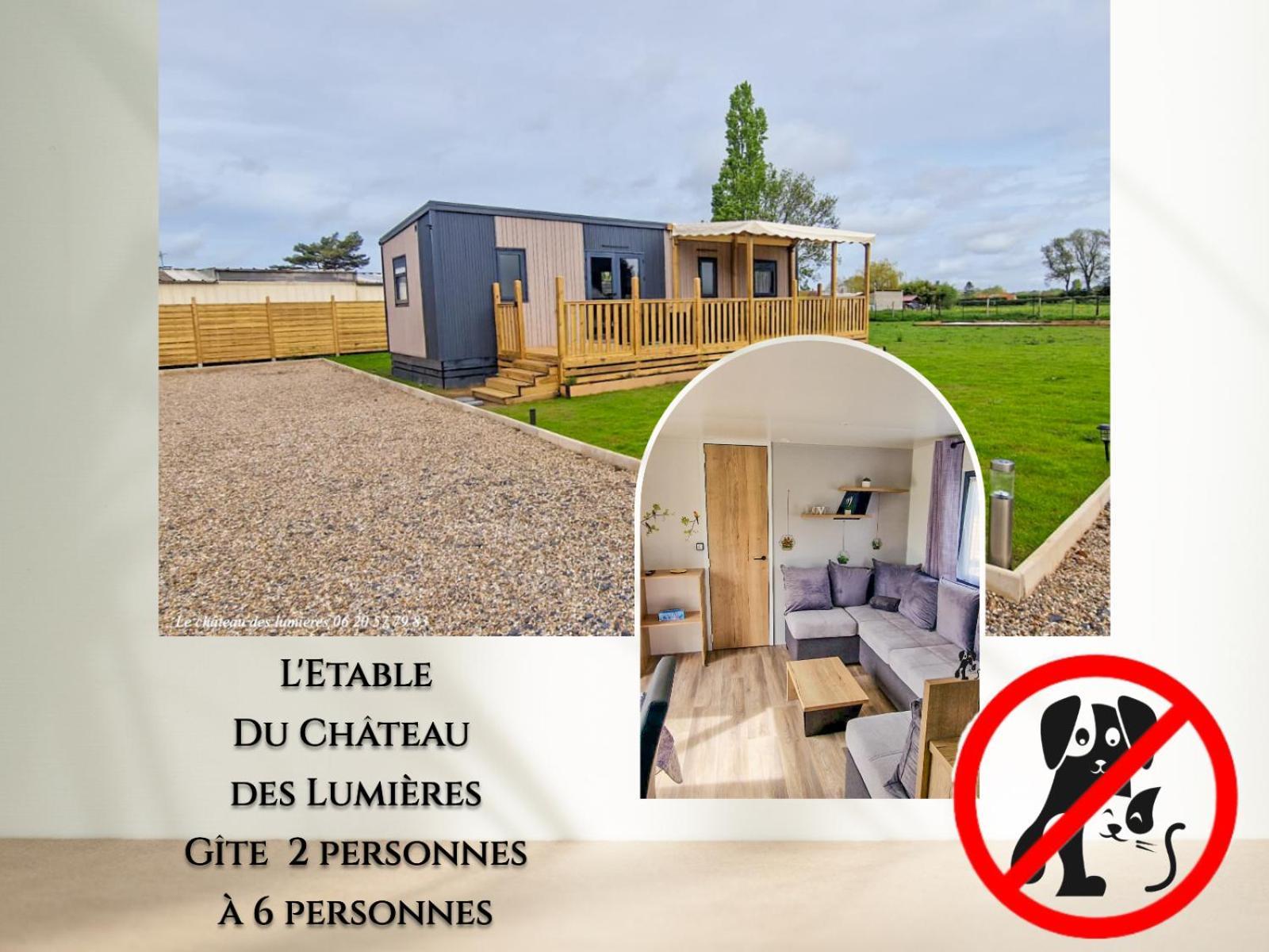 Chateau Des Lumieres Gite Et Gite Insolite Saint-Blimont Exterior photo