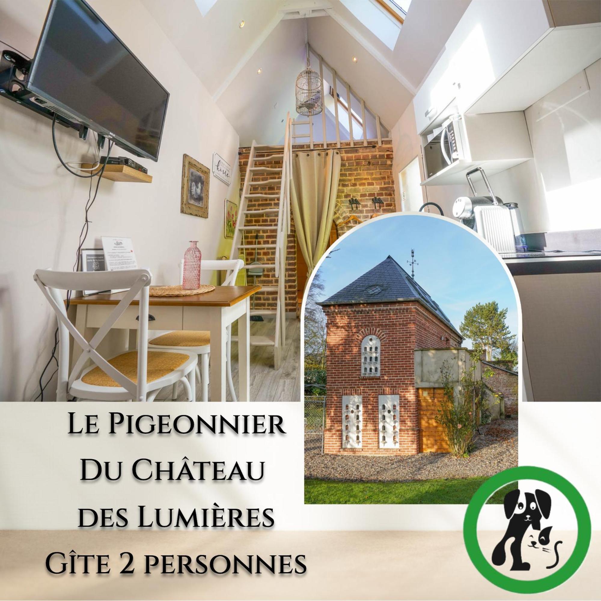 Chateau Des Lumieres Gite Et Gite Insolite Saint-Blimont Exterior photo